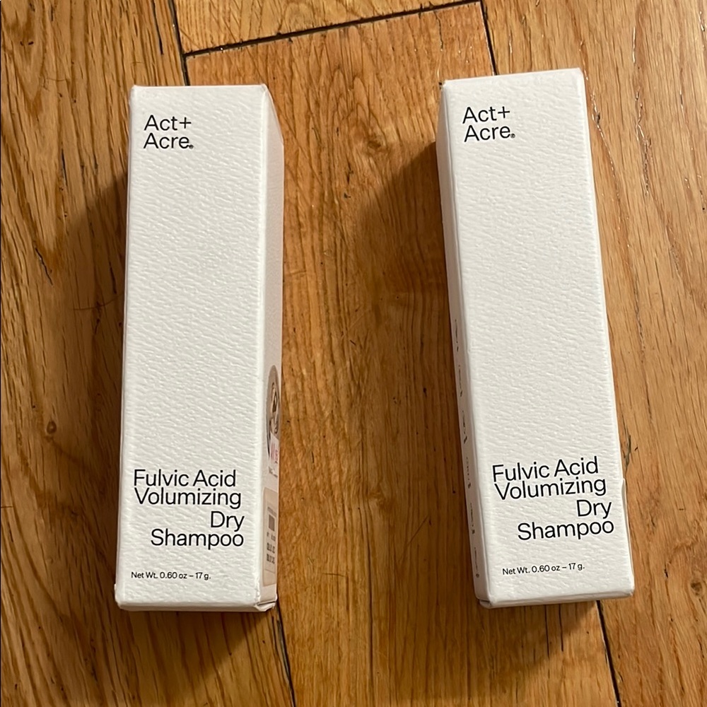 Act + Acre Fulvia Acid Volumizing Dry Shampoo set